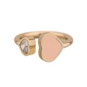 Happy Hearts Rose Gold Róse Stone Ring 829482-5612 Chopard , Yellow , ...