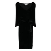 Fluweel Jurk, Verbeteren Vrouwelijke Curves Chiara Boni , Black , Dame...