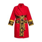 Gewaad met logo Versace , Red , Dames