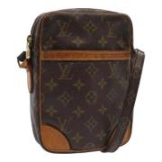 Pre-owned Canvas louis-vuitton-bags Louis Vuitton Vintage , Brown , Da...