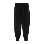 Zwarte nylon joggers voor heren Y-3 , Black , Heren