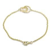 Pre-owned Metal bracelets Cartier Vintage , Yellow , Dames