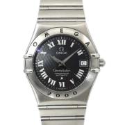 Pre-owned Glass watches Omega Vintage , Black , Heren