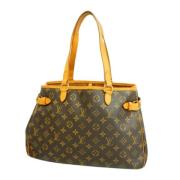 Pre-owned Canvas louis-vuitton-bags Louis Vuitton Vintage , Brown , Da...