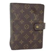 Pre-owned Canvas home-office Louis Vuitton Vintage , Brown , Dames