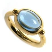 Pre-owned Metal rings Bvlgari Vintage , Yellow , Dames