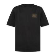 Gepatcht T-shirt Fendi , Black , Heren