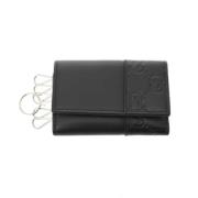 Pre-owned Leather wallets Gucci Vintage , Black , Heren