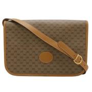 Pre-owned Canvas gucci-bags Gucci Vintage , Beige , Dames