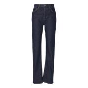 Vintage High-Waist Straight-Leg Jeans Agolde , Blue , Dames