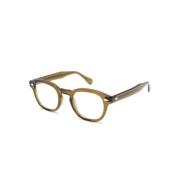 Lemtosh OPT Olive Brown Optical Frame Moscot , Green , Unisex