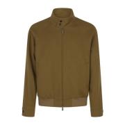 Kasjmier Harrington jack met ruiterontwerp Burberry , Brown , Heren