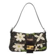 Pre-owned Canvas fendi-bags Fendi Vintage , Black , Dames