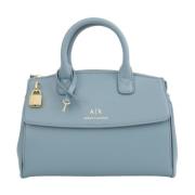 Blauwe Tote Tas voor Vrouwen Armani Exchange , Blue , Dames