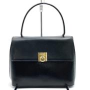 Pre-owned Leather celine-bags Celine Vintage , Black , Dames