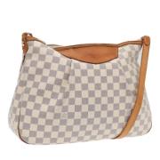 Pre-owned Canvas louis-vuitton-bags Louis Vuitton Vintage , White , Da...