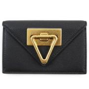 Pre-owned Leather wallets Bottega Veneta Vintage , Black , Heren