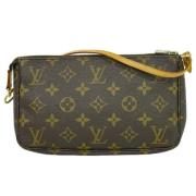 Pre-owned Canvas louis-vuitton-bags Louis Vuitton Vintage , Brown , Da...