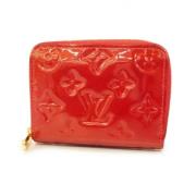 Pre-owned Fabric wallets Louis Vuitton Vintage , Red , Dames