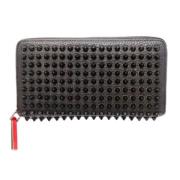 Pre-owned Leather wallets Christian Louboutin Pre-owned , Black , Dame...