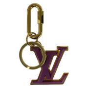 Pre-owned Metal key-holders Louis Vuitton Vintage , Purple , Dames