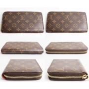 Pre-owned Canvas wallets Louis Vuitton Vintage , Brown , Dames