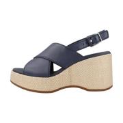 Wedges Clarks , Blue , Dames