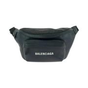 Pre-owned Leather balenciaga-bags Balenciaga Vintage , Black , Dames