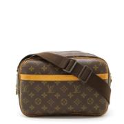 Pre-owned Canvas shoulder-bags Louis Vuitton Vintage , Brown , Dames