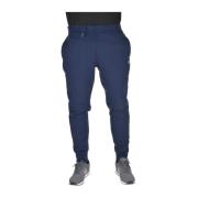 Blauwe Crocodile Logo Sweatpants Lacoste , Blue , Heren