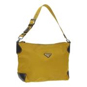 Pre-owned Nylon prada-bags Prada Vintage , Yellow , Dames