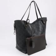 Pre-owned Leather louis-vuitton-bags Louis Vuitton Vintage , Black , D...