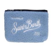 Teddy 31 Geborduurde Pouch Aline W MC2 Saint Barth , Blue , Dames