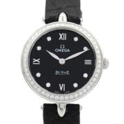 Pre-owned Metal watches Omega Vintage , Black , Dames