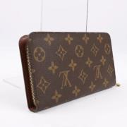 Pre-owned Leather wallets Louis Vuitton Vintage , Brown , Dames