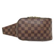 Pre-owned Canvas louis-vuitton-bags Louis Vuitton Vintage , Brown , Da...