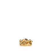 Elegante Gouden Metalen Ring Sieraden Jil Sander , Yellow , Dames