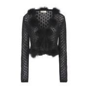 Zwarte Cardigan Sweaters Blumarine , Black , Dames