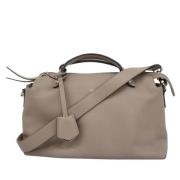 Pre-owned Leather fendi-bags Fendi Vintage , Beige , Dames