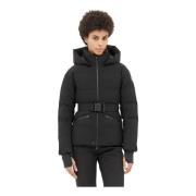 Waterafstotende Korte Donsjas Moncler , Black , Dames