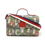 Pre-owned Canvas handbags Gucci Vintage , Multicolor , Dames