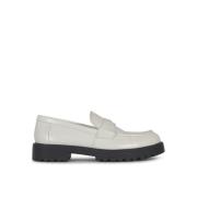 Klassieke Lug Loafer Platte Schoenen Tory Burch , White , Dames