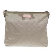 Pre-owned Nylon gucci-bags Gucci Vintage , Gray , Dames