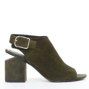 Pre-owned Suede heels Alexander Wang Pre-owned , Green , Dames