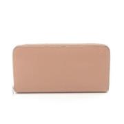 Pre-owned Leather wallets Loewe Pre-owned , Beige , Dames