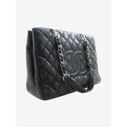 Pre-owned Leather chanel-bags Chanel Vintage , Black , Dames