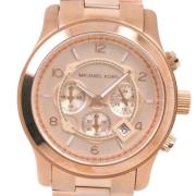 Pre-owned Rose Gold watches Michael Kors Pre-owned , Brown , Dames