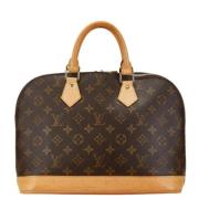 Pre-owned Leather louis-vuitton-bags Louis Vuitton Vintage , Brown , D...