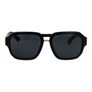 Stijlvolle zonnebril met model 0Dg4464 Dolce & Gabbana , Black , Heren