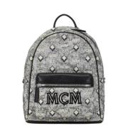 Pre-owned Canvas shoulder-bags MCM Pre-owned , Black , Dames